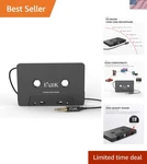 Sound Car Cassette Aux Adapter For Smartphones & MP3 Players - Black. Fixed Price $12.87.