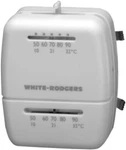 White Rodgers 1C26-101 Thermostat, Heat/cool, Low Voltage, Mechanical. Fixed Price $37.46.