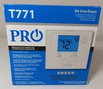 PRO1 T771 Heat Or Cool Single Stage Thermostat - Brand New. Fixed Price $39.95.