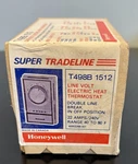 Honeywell Volt Electric Heat Thermostat Super Tradeline Sealed T498B 1512. Fixed Price $64.95.